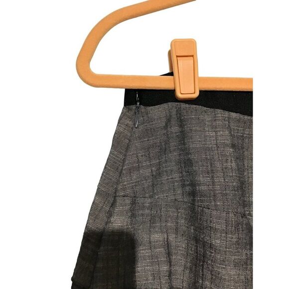 Cato Black Tiered Mini Skirt Size 6 - Picture 6 of 11